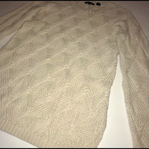Jean Pierre longsleeve cream sweater SMALL